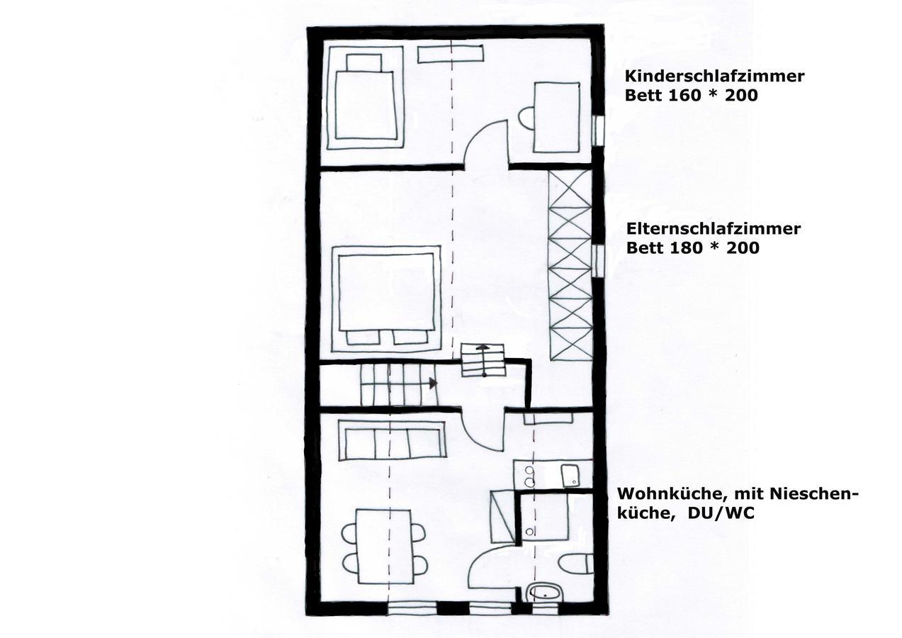 Ferienwohnung Langenstadt Neudrossenfeld Eksteriør billede